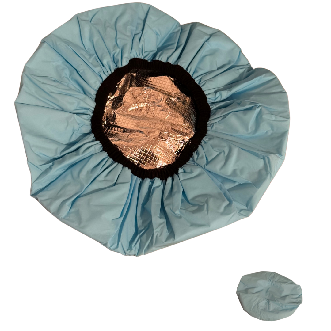 Self heating steam cap - Wonder Rose Hair Studio