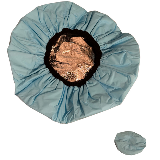 Self heating steam cap - Wonder Rose Hair Studio