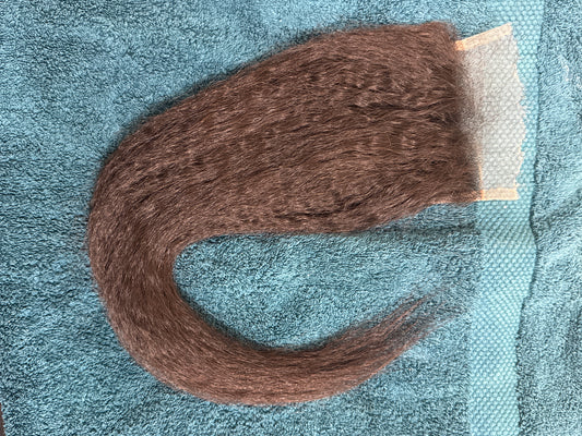 HD 4X4 kinky straight lace closure - Wonder Rose Hair Studio