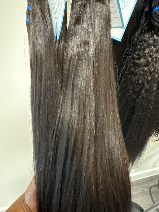 Light Yaki Straight - Wonder Rose Hair Studio