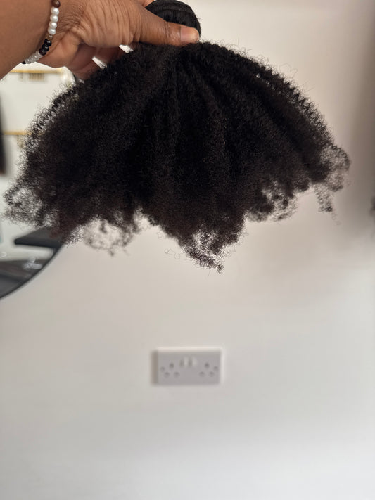 Afro Kinky Virgin Human Hair Bundles