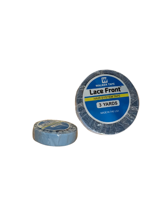 3 yard blue tape double sided walker tape - Wonder Rose Hair Studio