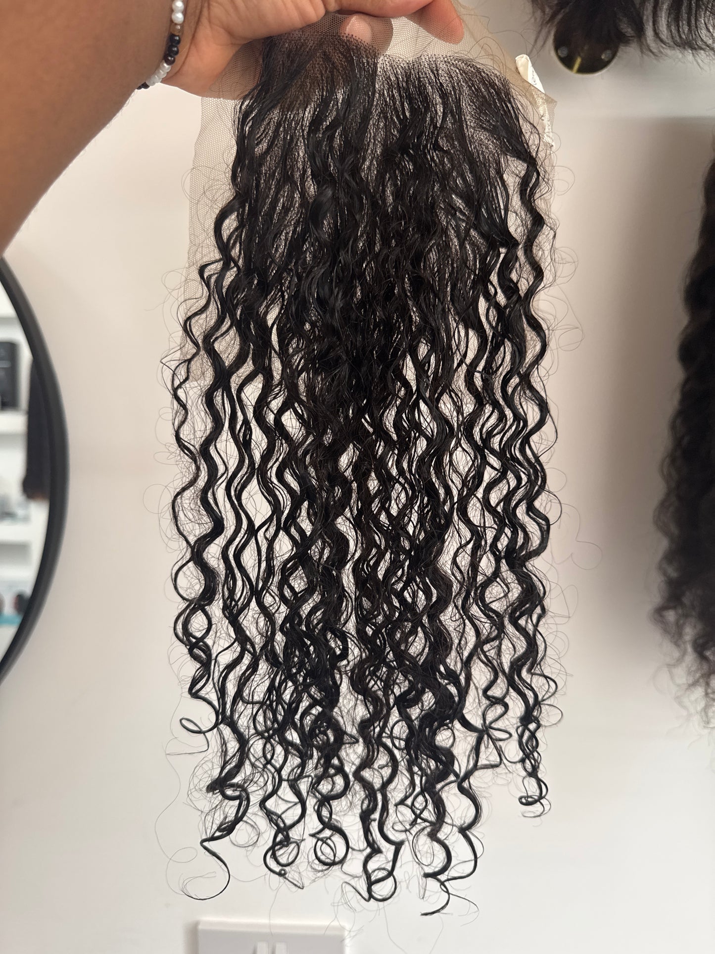 Burmese Curly Vietnamese Human Hair 5×5 Closures,