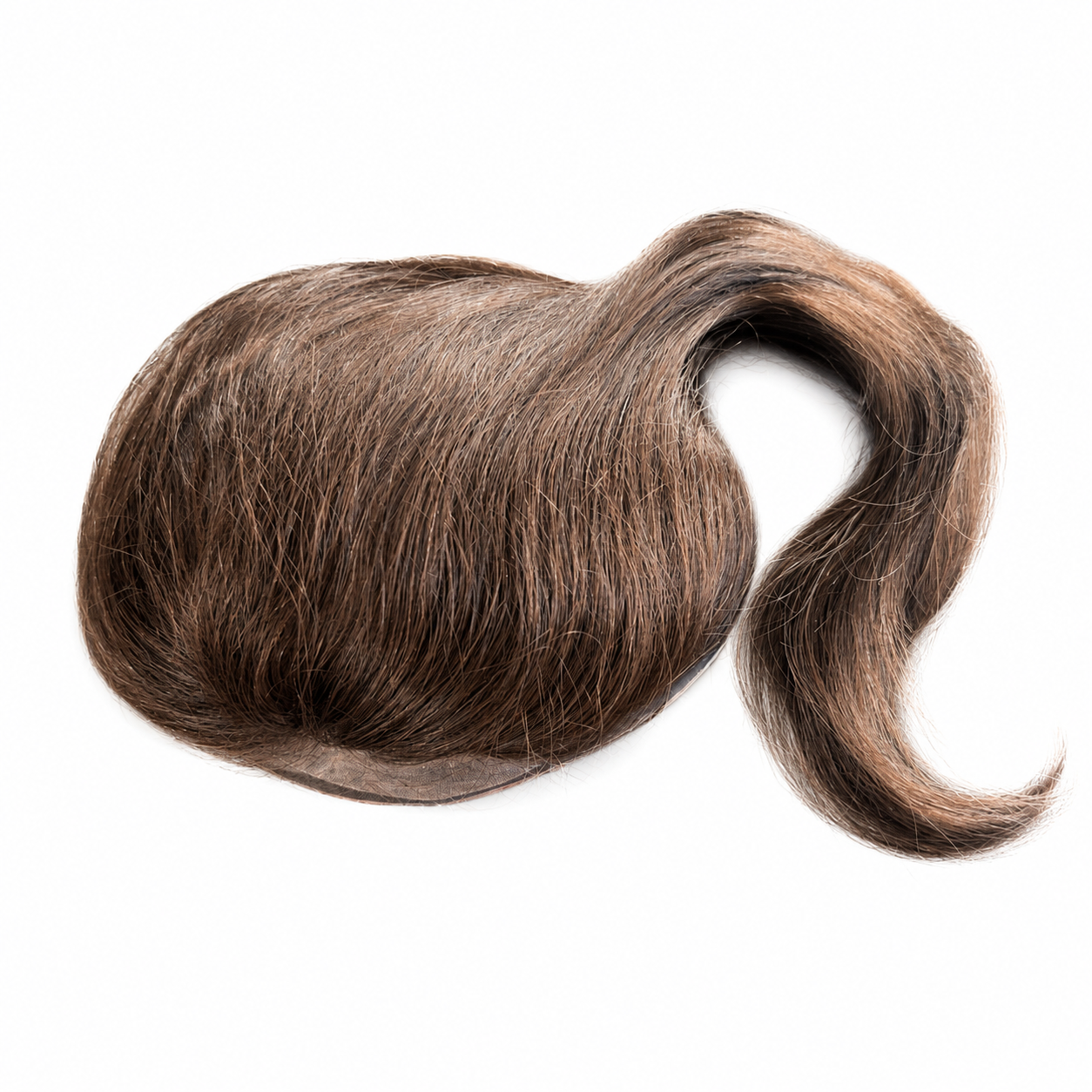 13” Men Transparent ultra-thin skin base with V-looped hair all over thinnest 0.03mm skin