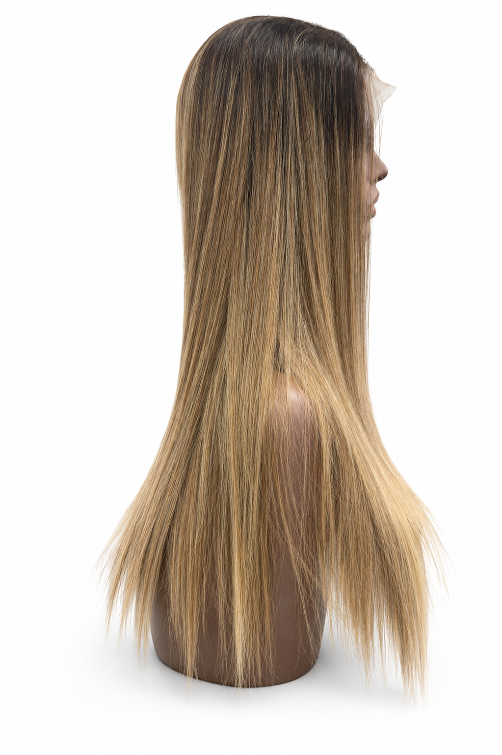 Vietnamese 22” lacefront wig Blonde Dark roots