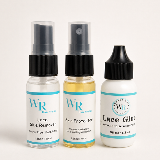 Wonder Rose 3-Step Lace Wig Installation & Removal Set